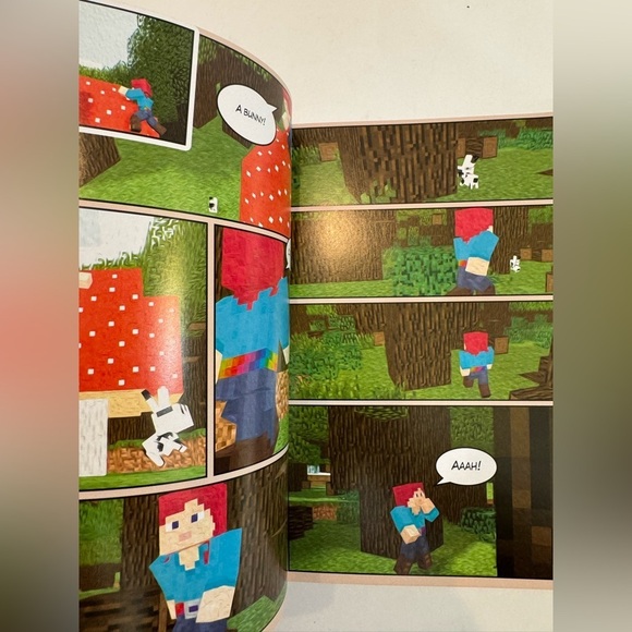 Kids Quest for the Golden Apple Minecraft Graphic Novel by Megan Miller - Picture 4 of 5